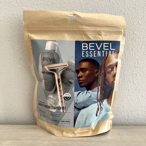 BEVEL Essential Disposable Razor Starter Kit - 7 Piece Set - Picture 1 of 8